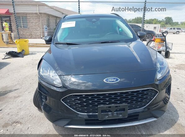 1FMCU9G66NUB70374 2022 FORD ESCAPE Black Widok zestawu wskaźników