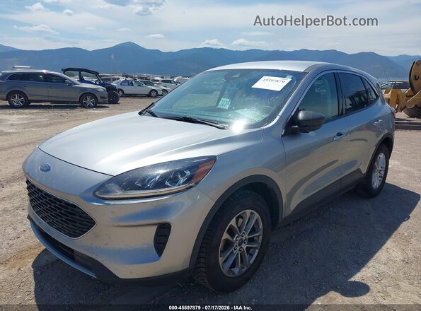 1FMCU9G66NUB81486 2022 FORD ESCAPE Серебряный Передняя левая четверть