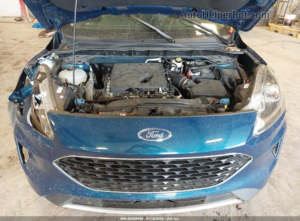 1FMCU9G67LUA30976 2020 FORD ESCAPE Синий Вид сзади