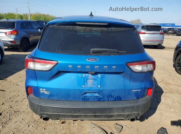 1FMCU9G67MUA30946 2021 FORD ESCAPE Blue Հետևի տեսք