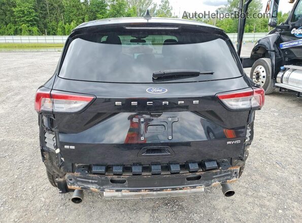1FMCU9G67NUA26672 2022 FORD ESCAPE Black უკანა ხედი