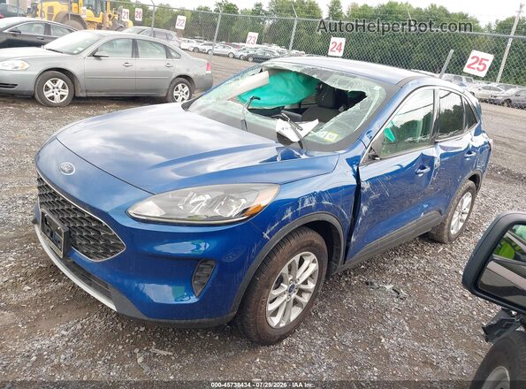 1FMCU9G67NUB46617 2022 FORD ESCAPE Blue Przód lewy