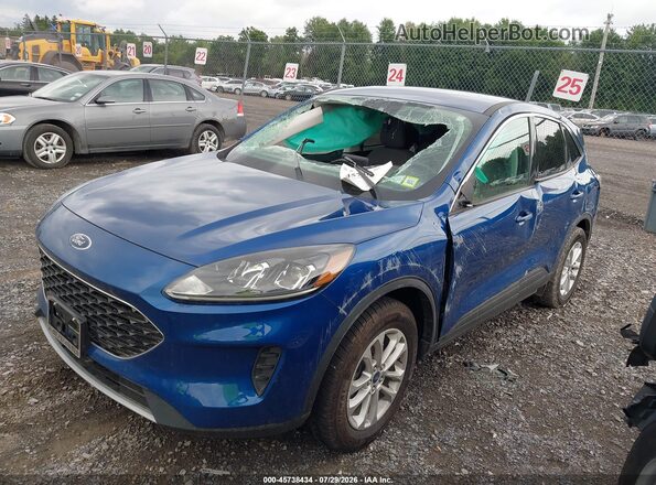 1FMCU9G67NUB46617 2022 FORD ESCAPE Blue Widok z przodu