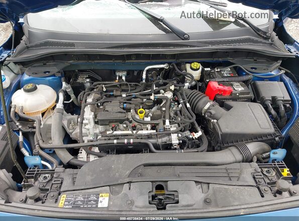 1FMCU9G67NUB46617 2022 FORD ESCAPE Blue Widok z tyłu