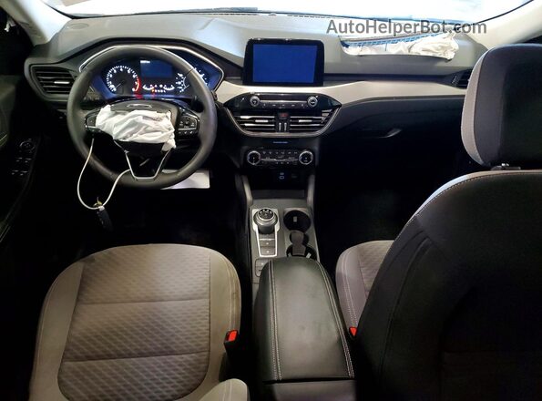 1FMCU9G67NUB71498 2022 FORD ESCAPE White Vista del salpicadero