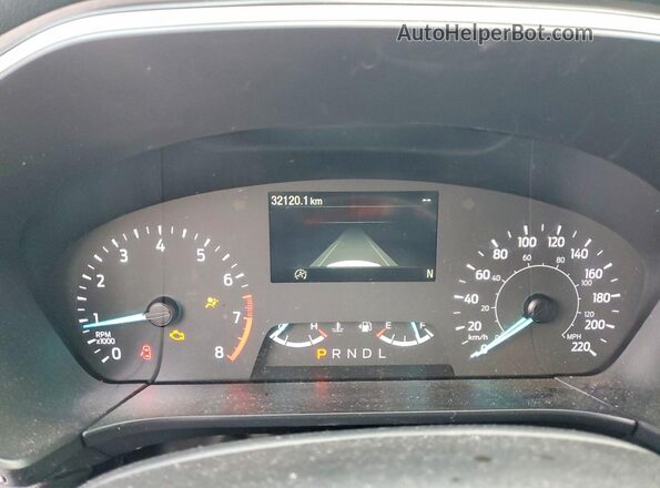 1FMCU9G67NUB78242 2022 FORD ESCAPE Серый Вид щитка приборов