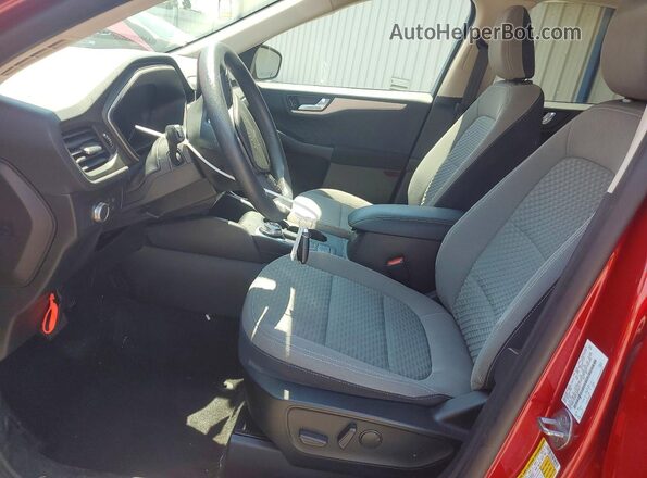 1FMCU9G68LUB06477 2020 FORD ESCAPE Red წინა სალონის ხედი