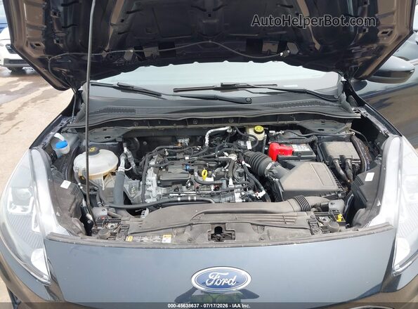 1FMCU9G68MUA24167 2021 FORD ESCAPE Dark Blue Вид сзади