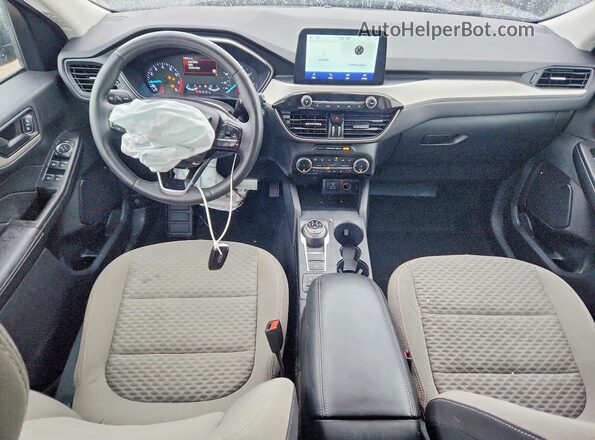 1FMCU9G68NUB23993 2022 FORD ESCAPE Black Вид панелі приладів