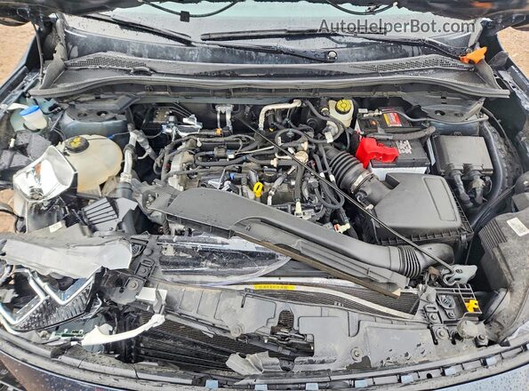 1FMCU9G68NUB23993 2022 FORD ESCAPE Black Вид задньої частини салону