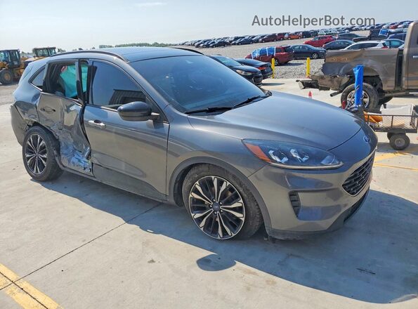 1FMCU9G68NUB35139 2022 FORD ESCAPE Серый Передняя правая четверть