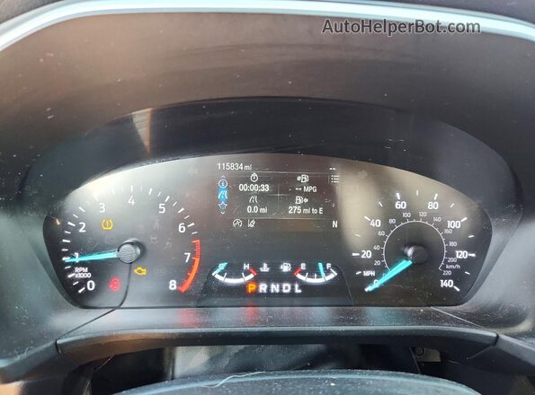 1FMCU9G69LUB30612 2020 FORD ESCAPE Burgundy Instrument cluster view