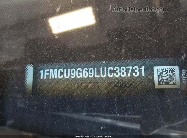 1FMCU9G69LUC38731 2020 FORD ESCAPE White Engine compartment view