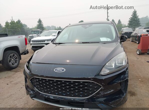 1FMCU9G69MUB13357 2021 FORD ESCAPE Black Widok zestawu wskaźników