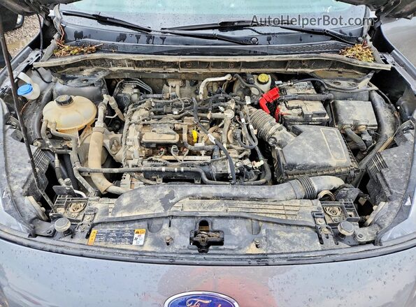 1FMCU9G69NUB86374 2022 FORD ESCAPE Серый Вид подкапотного пространства