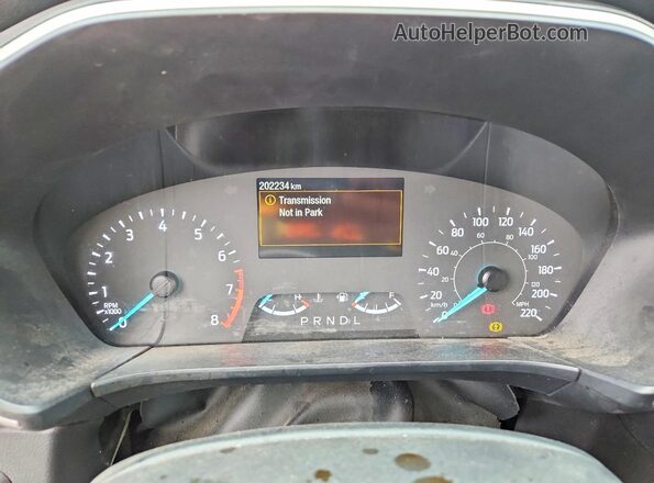 1FMCU9G69NUB86374 2022 FORD ESCAPE Серый Вид щитка приборов