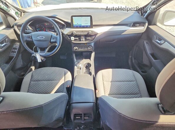 1FMCU9G6XLUB64641 2020 FORD ESCAPE Белый Вид панели приборов