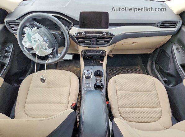 1FMCU9G6XLUB84971 2020 FORD ESCAPE Silver Առջևի վահանակի տեսք