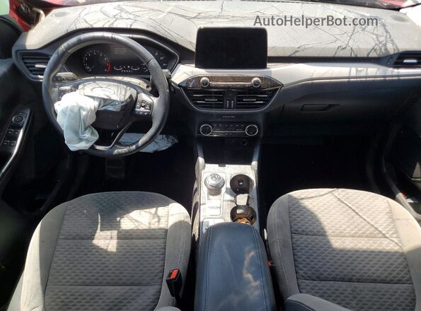 1FMCU9G6XMUA09394 2021 FORD ESCAPE Red Widok deski rozdzielczej