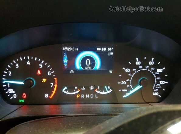 1FMCU9G6XMUB09723 2021 FORD ESCAPE Gray ხელსაწყოთა პანელის ხედი