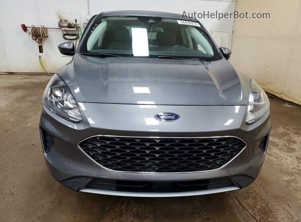 1FMCU9G6XMUB09723 2021 FORD ESCAPE Gray წინა ხედი