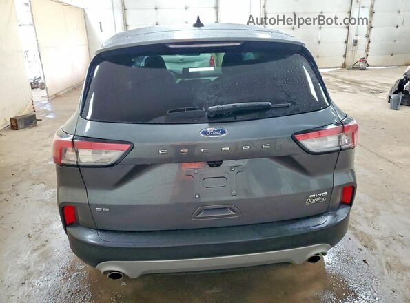 1FMCU9G6XMUB09723 2021 FORD ESCAPE Gray უკანა ხედი
