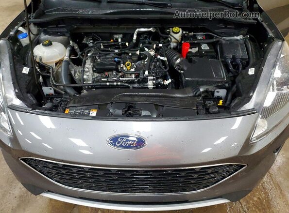 1FMCU9G6XMUB09723 2021 FORD ESCAPE Gray ძრავის განყოფილების ხედი