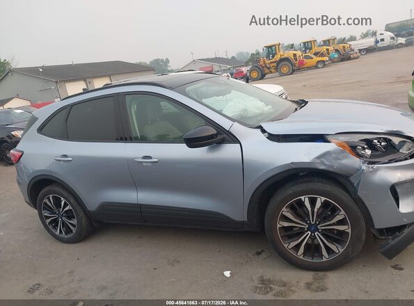 1FMCU9G6XNUB34946 2022 FORD ESCAPE Gray Вид задньої частини салону