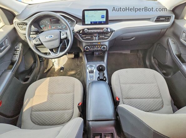 1FMCU9G6XNUB99845 2022 FORD ESCAPE White Widok deski rozdzielczej