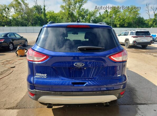 1FMCU9G90GUB70013 2016 FORD ESCAPE Blue უკანა ხედი