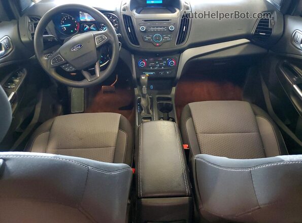 1FMCU9G90HUB67355 2017 FORD ESCAPE Коричневый Вид панели приборов