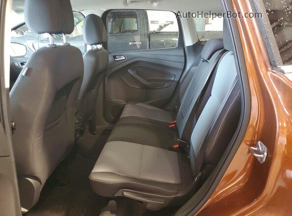1FMCU9G90HUB67355 2017 FORD ESCAPE Коричневый Вид задней части салона