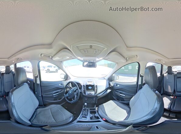 1FMCU9G90HUE68580 2017 FORD ESCAPE Черный Панорамный вид салона 360°