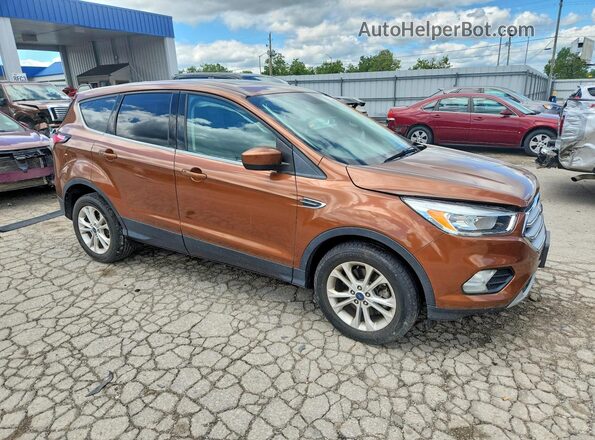 1FMCU9G91HUB67123 2017 FORD ESCAPE Brown Передня права чверть