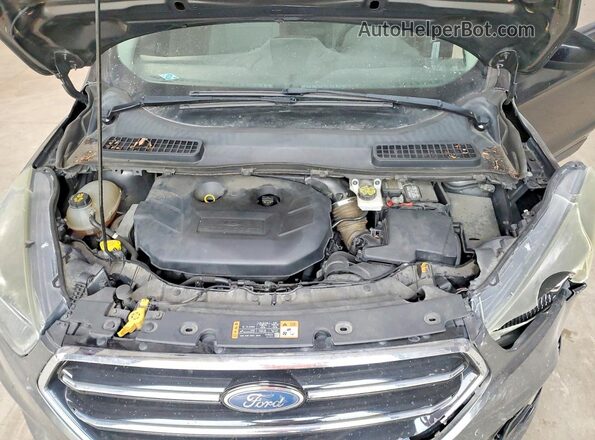 1FMCU9G91HUD38890 2017 FORD ESCAPE Charcoal Engine compartment view