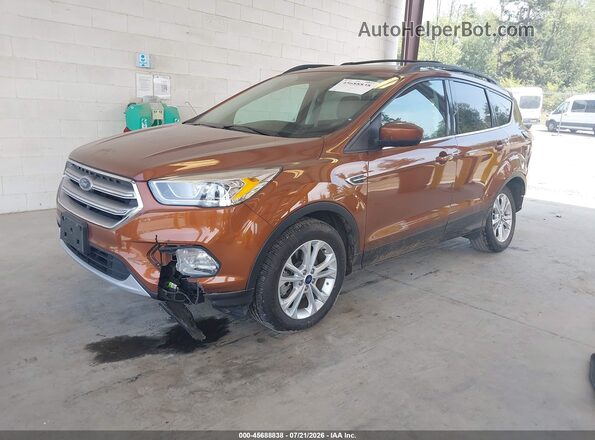 1FMCU9G91HUD96045 2017 FORD ESCAPE Orange Front left