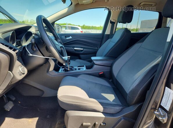 1FMCU9G91HUE36611 2017 FORD ESCAPE Gray Vista interior delantera