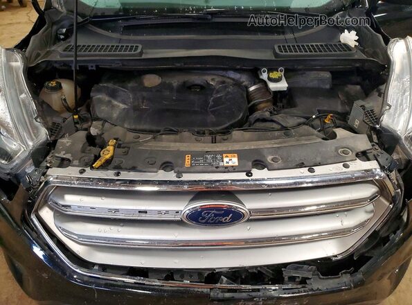 1FMCU9G91HUE53652 2017 FORD ESCAPE Black Սալոնի հետևի տեսք