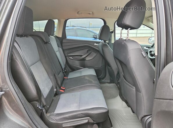 1FMCU9G91HUE92662 2017 FORD ESCAPE Gray Вид задньої частини салону