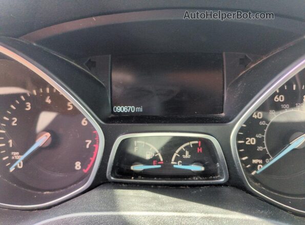 1FMCU9G92HUA95199 2017 FORD ESCAPE Gray ხელსაწყოთა პანელის ხედი