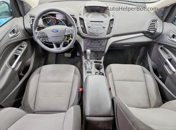 1FMCU9G92HUD13108 2017 FORD ESCAPE Black Dashboard view