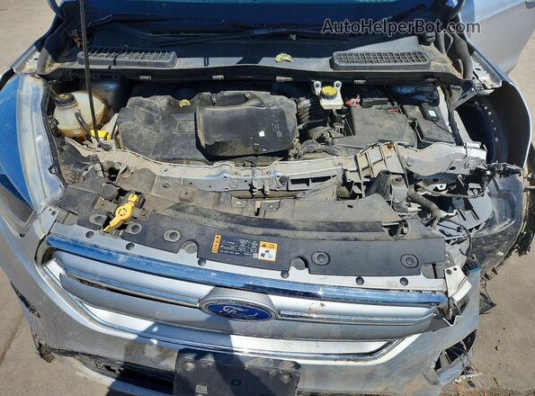 1FMCU9G92HUE24371 2017 FORD ESCAPE Silver უკანა სალონის ხედი