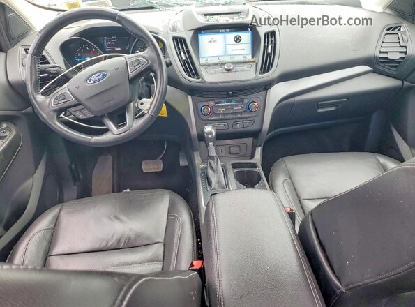 1FMCU9G92HUE82870 2017 FORD ESCAPE White Dashboard view