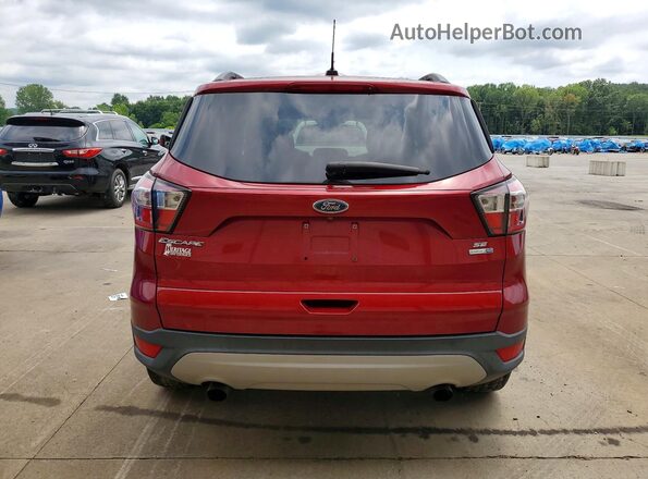 1FMCU9G92JUC41591 2018 FORD ESCAPE Red Vista trasera