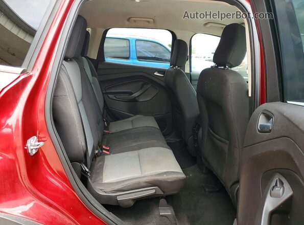 1FMCU9G92JUC41591 2018 FORD ESCAPE Red Vista interior trasera