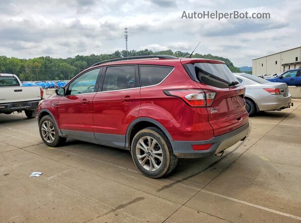 1FMCU9G92JUC41591 2018 FORD ESCAPE Red Trasero izquierdo