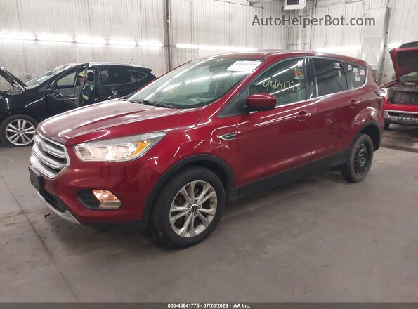 1FMCU9G93HUA62891 2017 FORD ESCAPE Red წინა მარცხენა ხედი სამი მეოთხედიდან