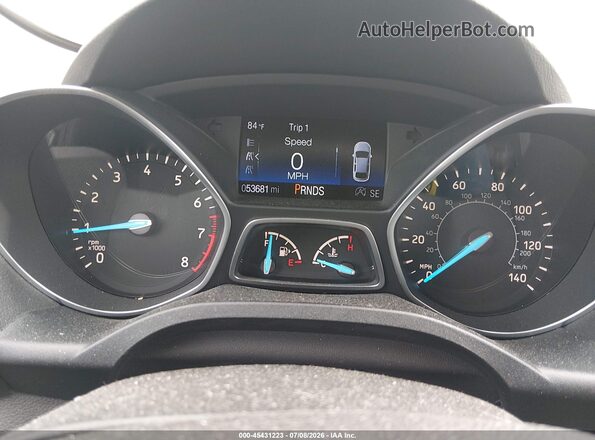 1FMCU9G93HUD44500 2017 FORD ESCAPE Синий Вид задних сидений
