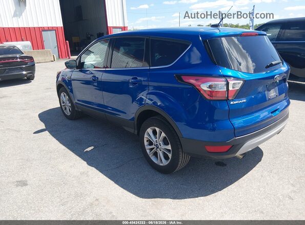 1FMCU9G93HUD44500 2017 FORD ESCAPE Синий Задняя левая четверть
