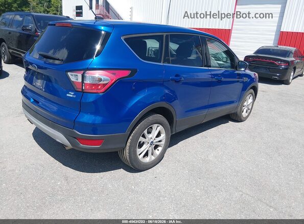 1FMCU9G93HUD44500 2017 FORD ESCAPE Синий Задняя правая четверть